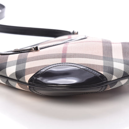 Burberry Supernova Check Small Dryden Crossbody Bag Black 8 of 10