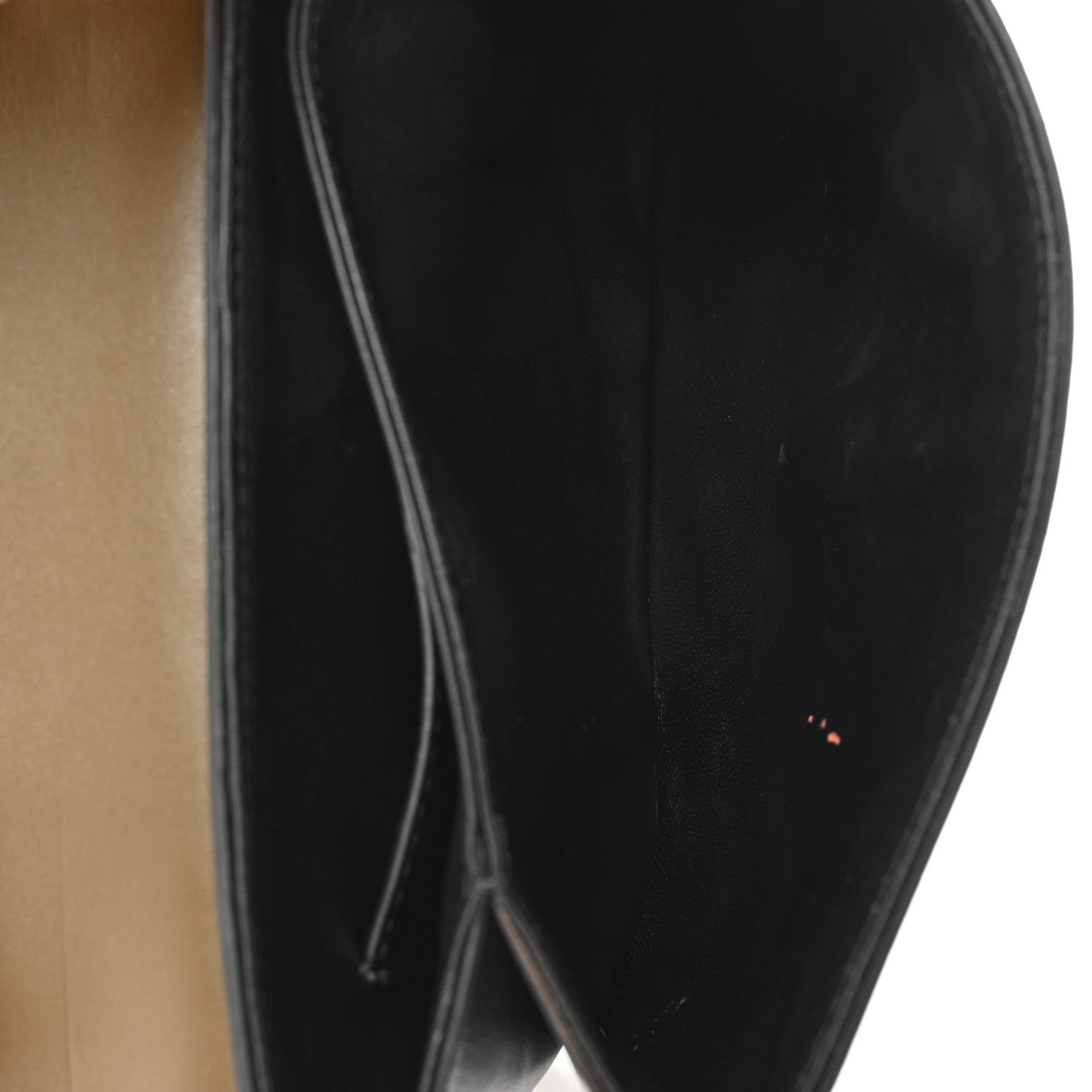 Versace Vitello Virtus Chain Clutch Black Khaki 5 of 12