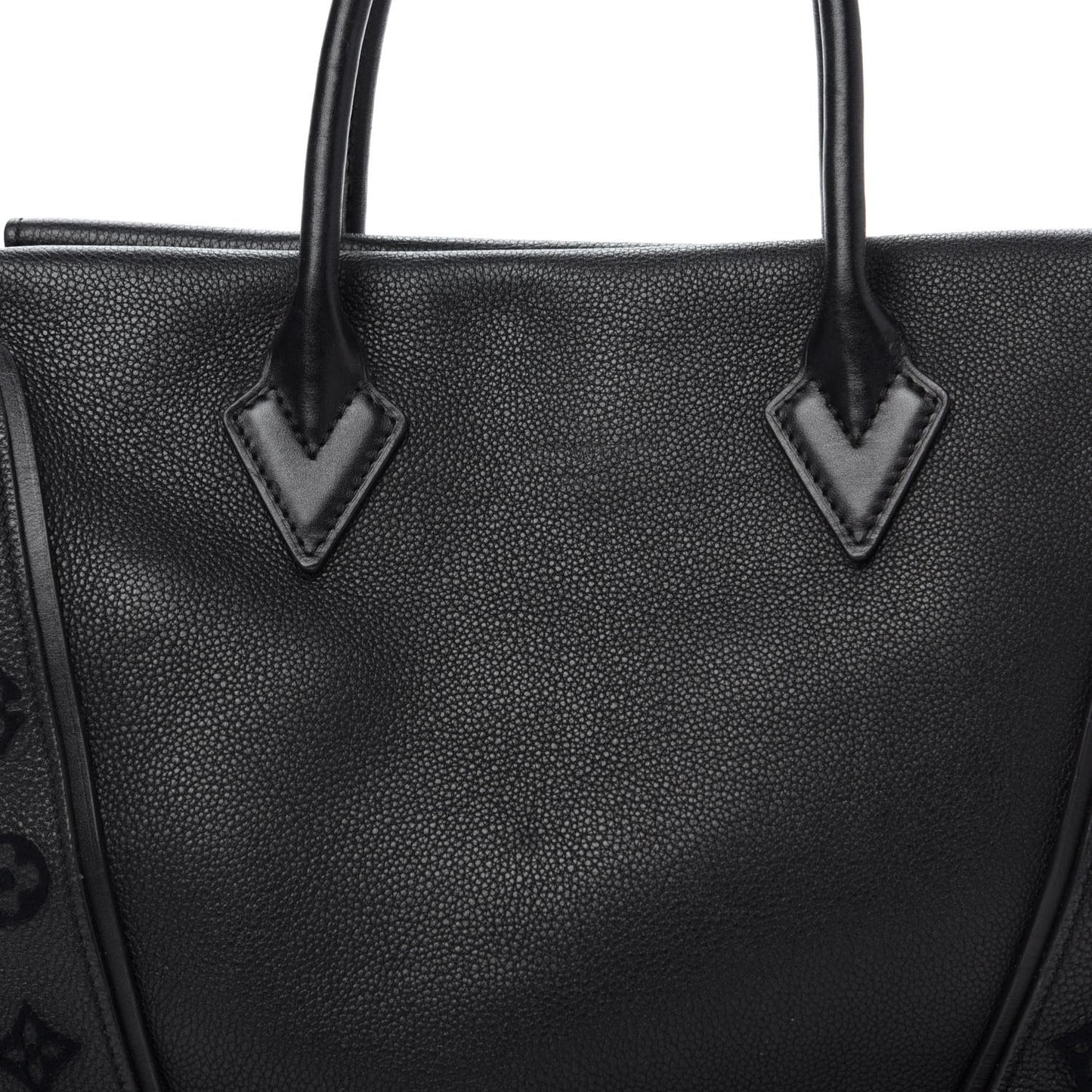Veau Cachemire Tote W PM Black