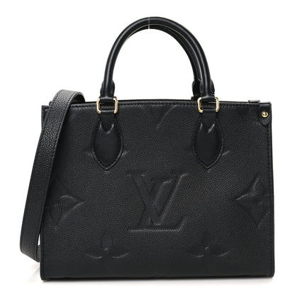 Louis Vuitton Empreinte Monogram Giant Onthego PM Black 1 of 8