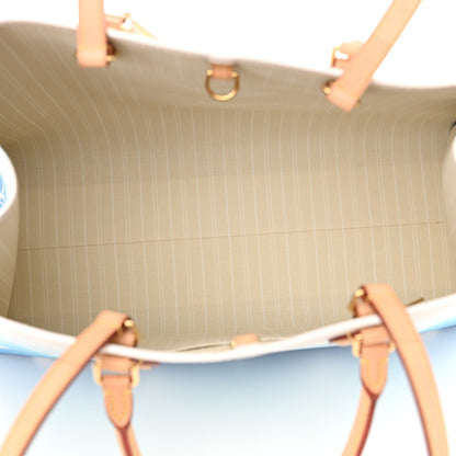 Louis Vuitton Monogram Giant By The Pool Onthego GM Blue 5 of 11