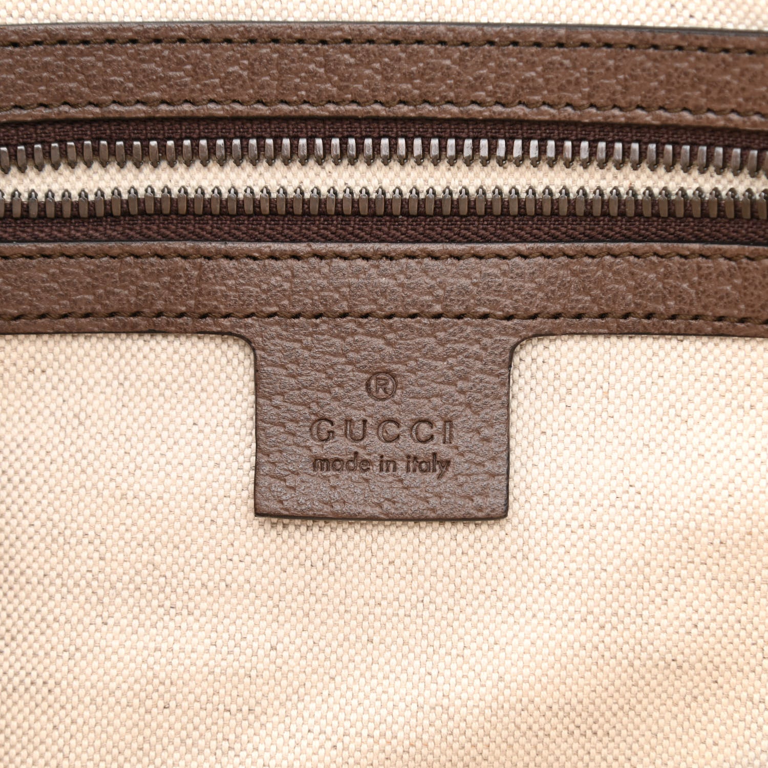 Gucci GG Supreme Monogram Web Small Ophidia Half Moon Hobo Brown 6 of 10