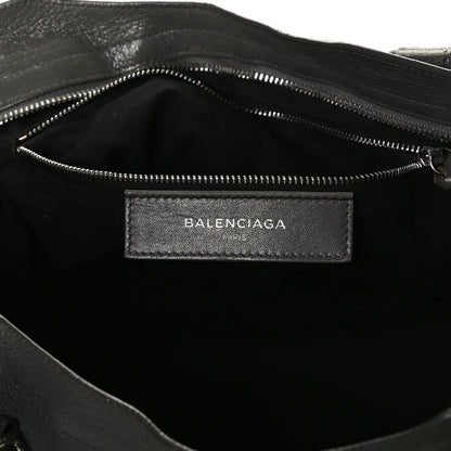 Balenciaga Chevre Silver Metallic Edge Hardware City Gris Acier 6 of 22