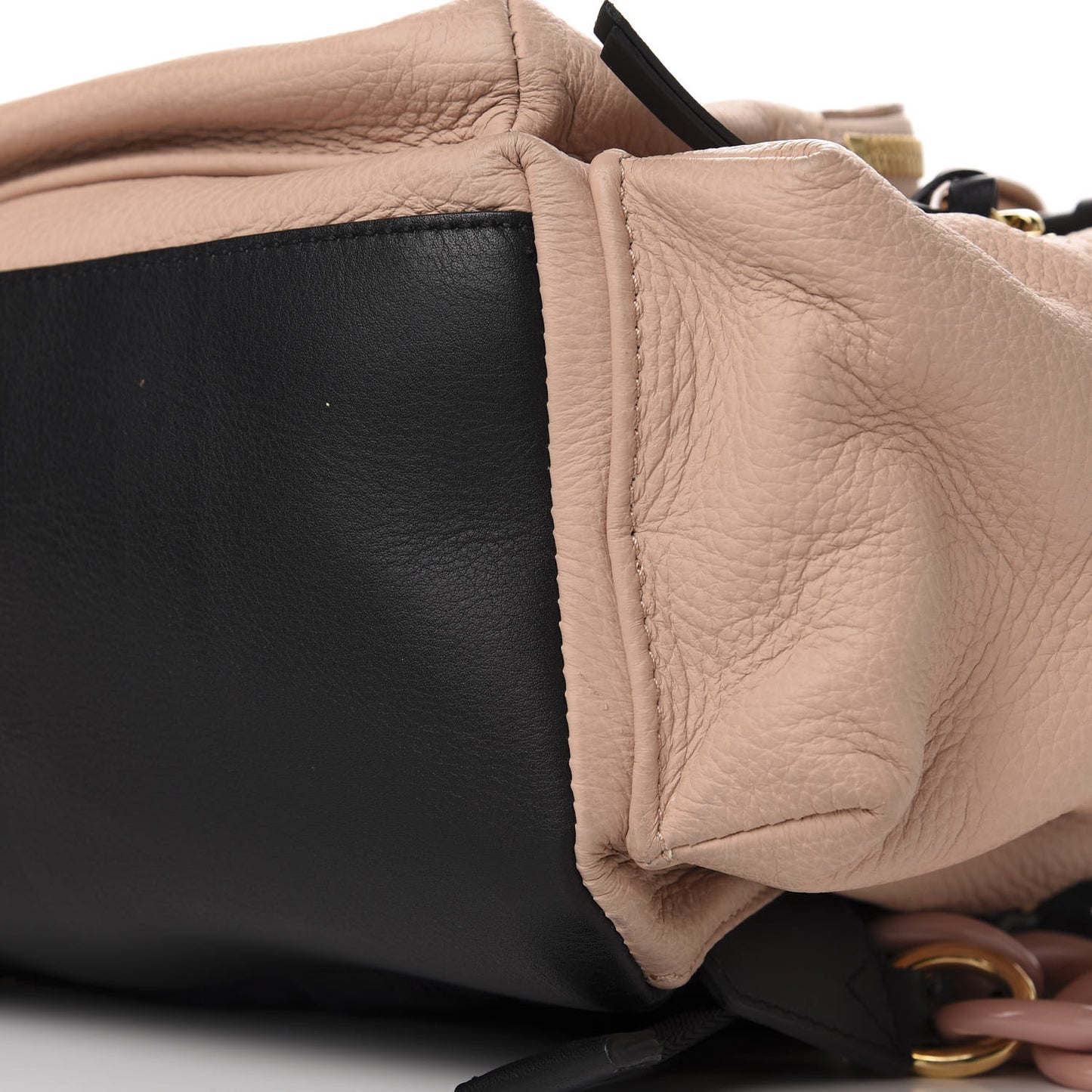 Deerskin Medium Rucksack Backpack Pale Apricot
