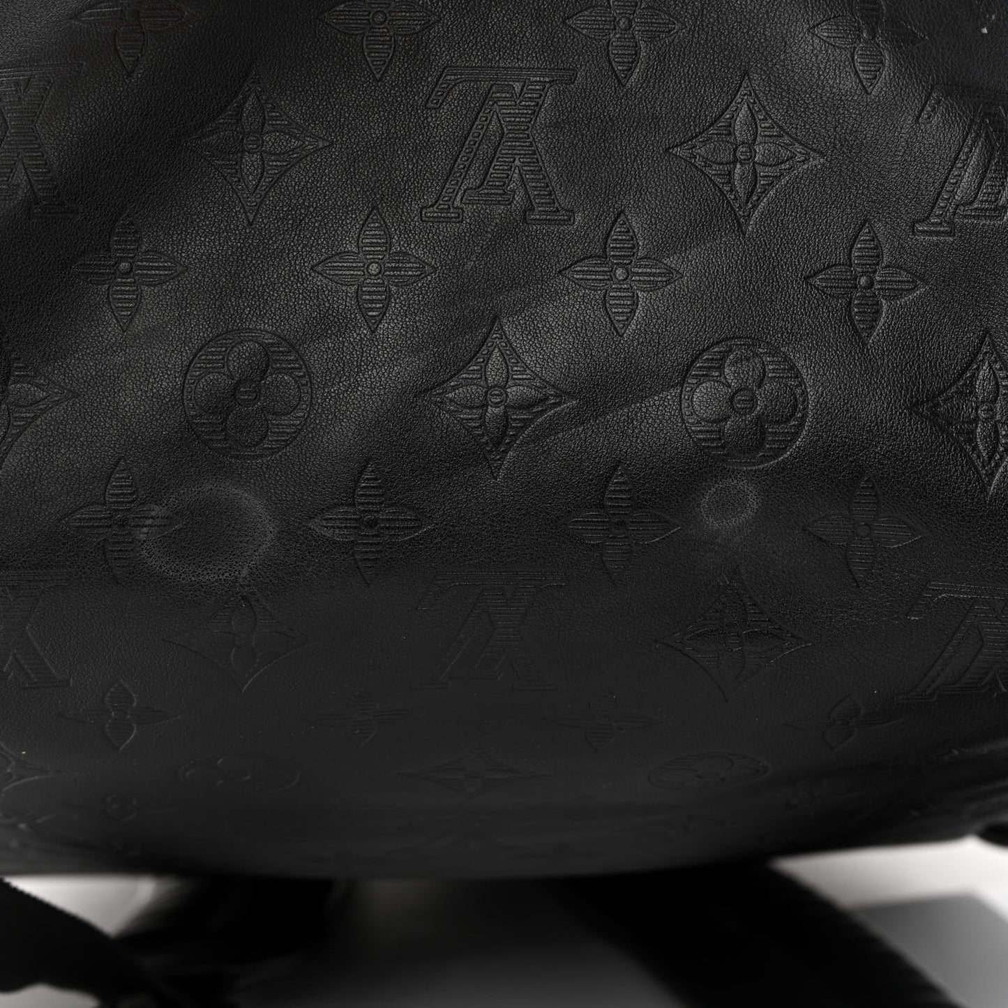 Calfskin Monogram Shadow Discovery Backpack Black
