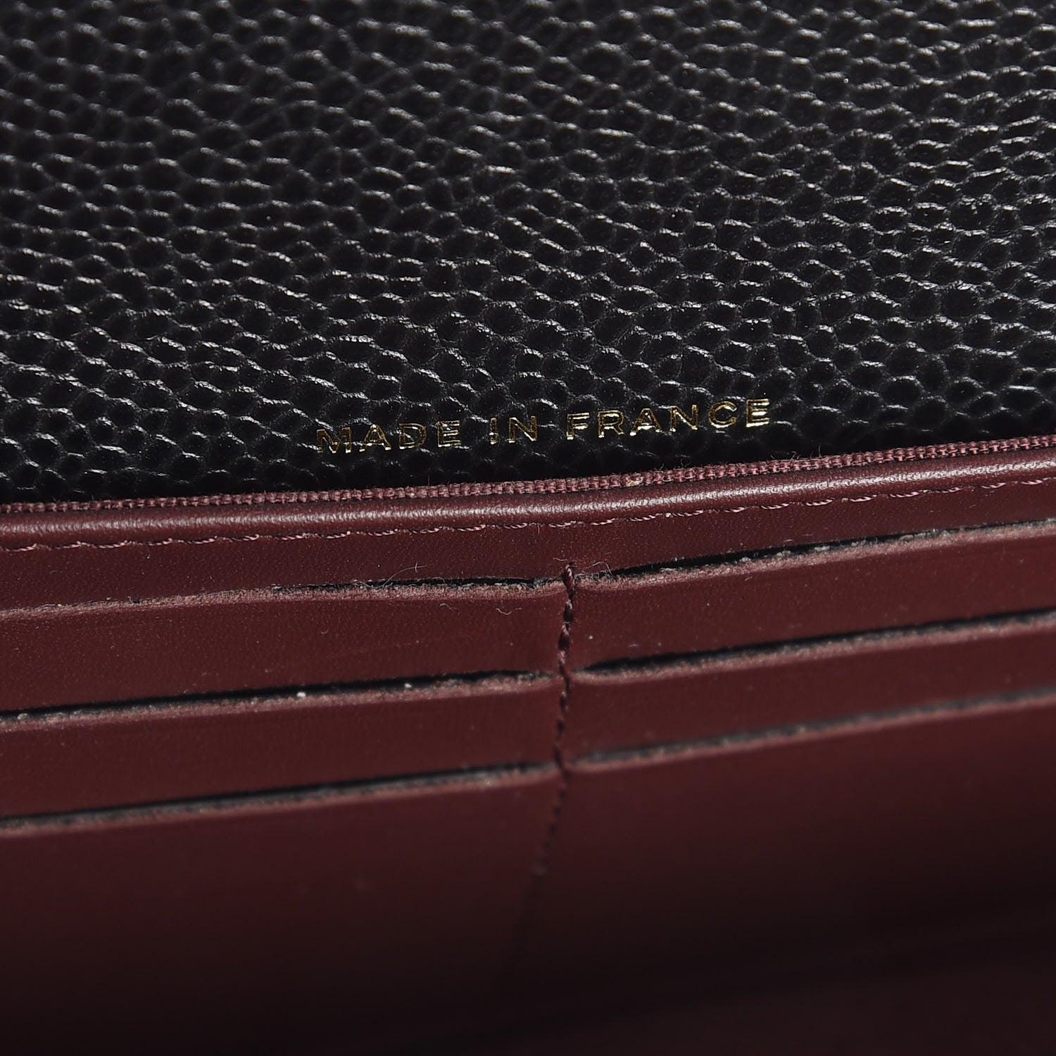 Chanel Caviar Quilted Large Flap Wallet Black 7 of 9