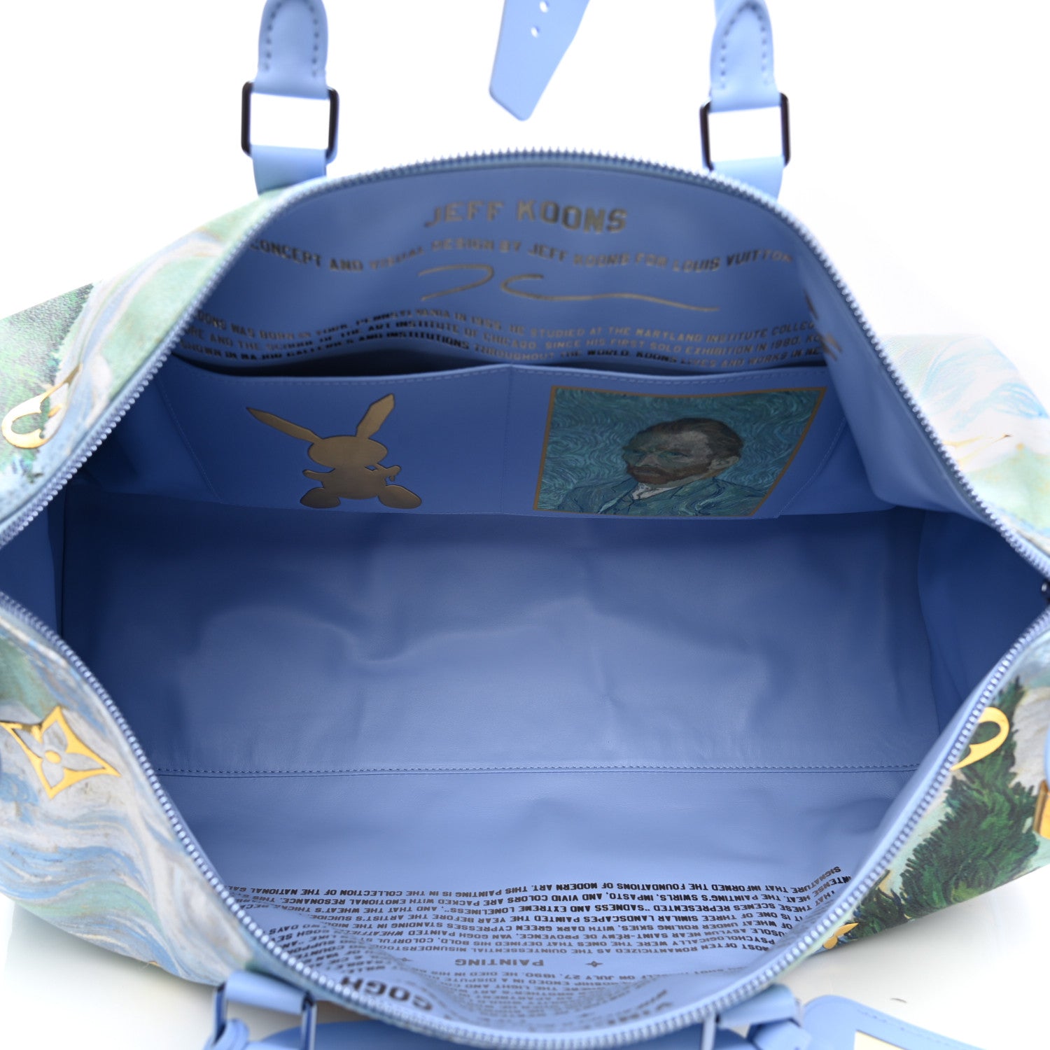 Louis Vuitton Masters Van Gogh Keepall Bandouliere 50 10 of 13