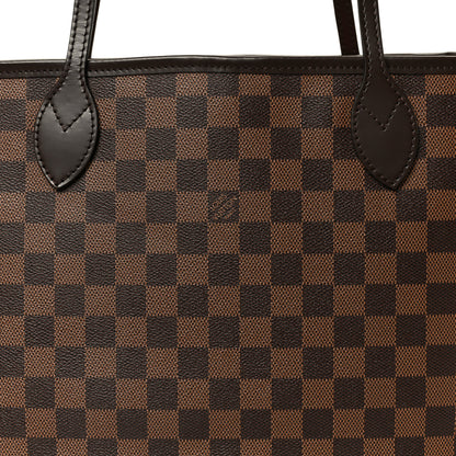 Louis Vuitton Damier Ebene Neo Neverfull MM Rose Ballerine 8 of 10