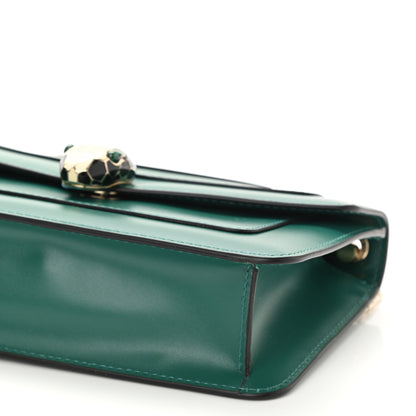 Bulgari Calfskin Serpenti Forever Crossbody Bag Emerald Green 7 of 7