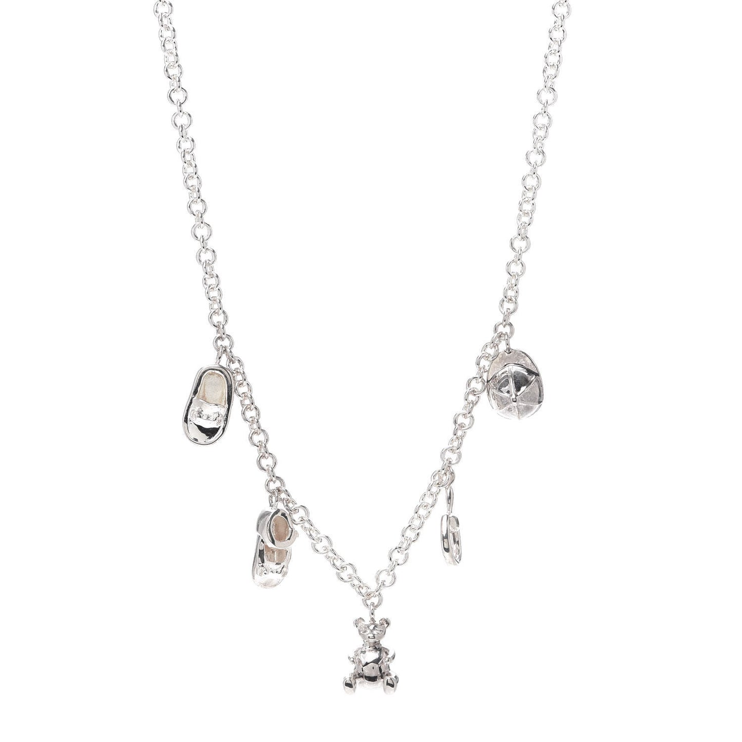 Sterling Silver Baby Charm Necklace