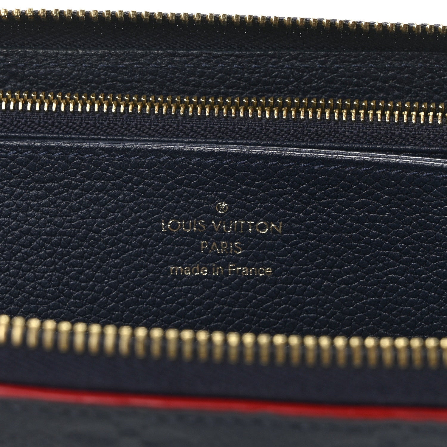 Louis Vuitton Empreinte Zippy Wallet Marine Rouge 6 of 10