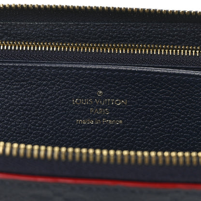 Louis Vuitton Empreinte Zippy Wallet Marine Rouge 6 of 10