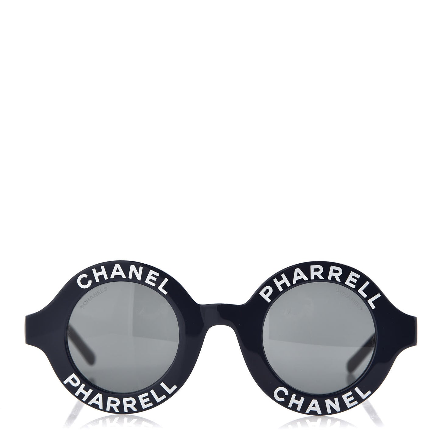 x Pharrell Williams Round 19mm Sunglasses Indigo Gris