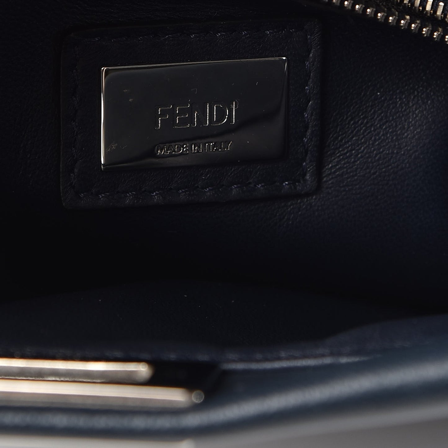 Nappa Mini Peekaboo Iconic Satchel Dark Blue