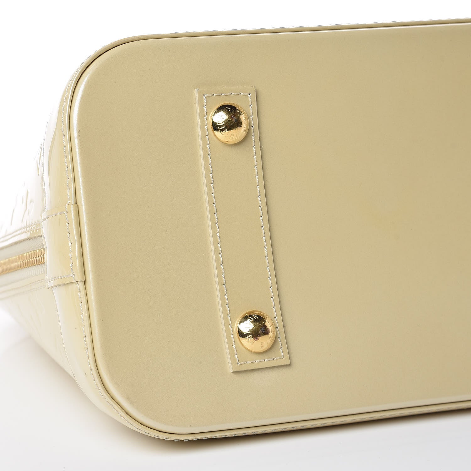 Louis Vuitton Vernis Alma PM Blanc Corail 10 of 14