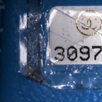 Chanel Caviar Quilted Medium Double Flap Blue 8 of 11