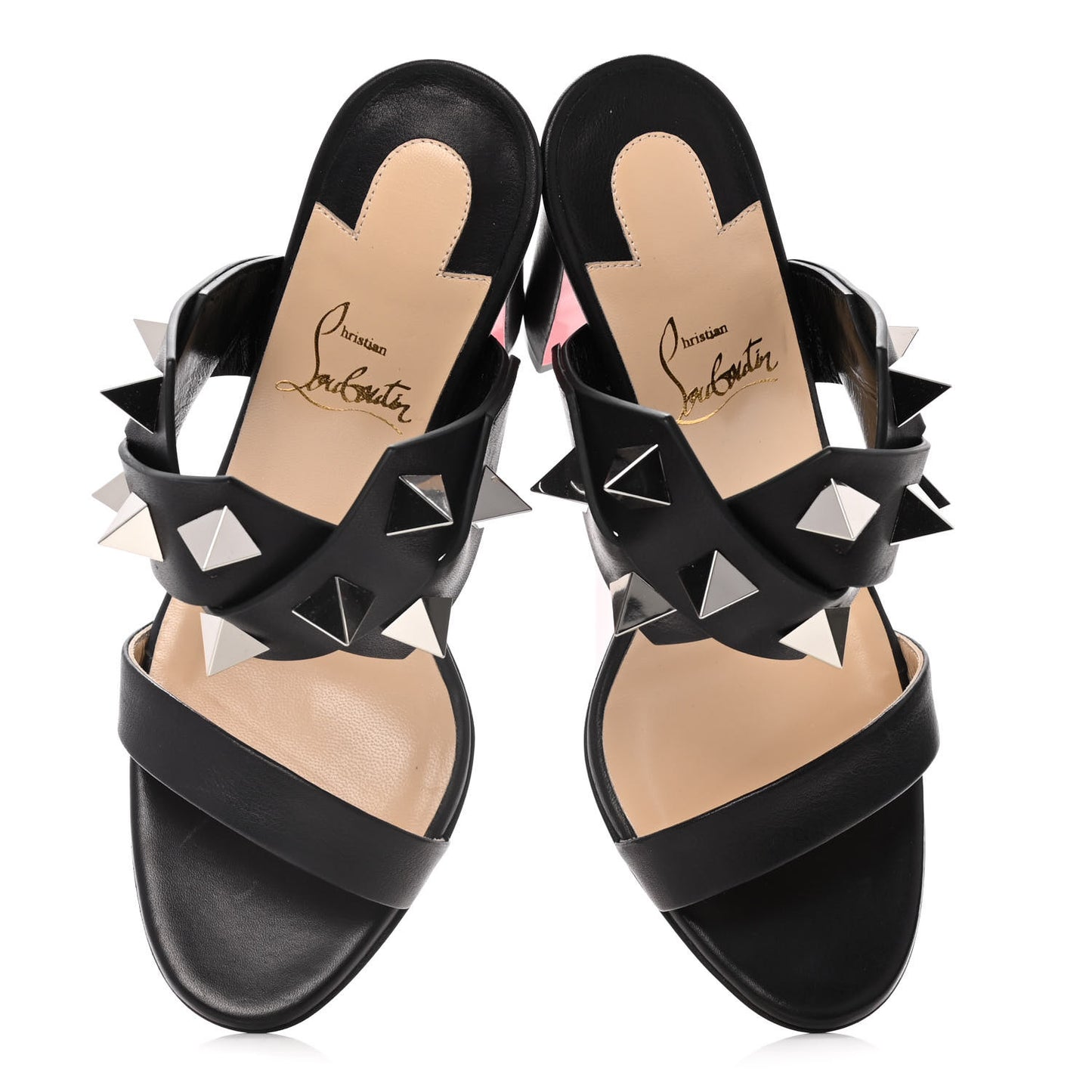 Calfskin Tina In The Desert 85 Sandals 36.5 Black