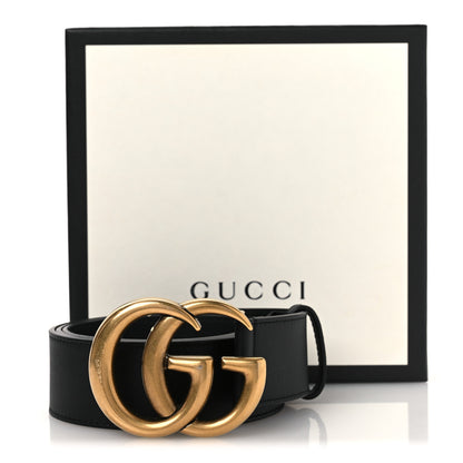 Gucci Calfskin Double G 40mm Belt 90 36 Black 90/36 Black 8 of 8
