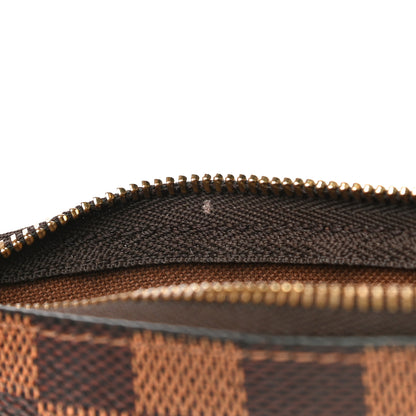 Louis Vuitton Damier Ebene 2015 Christmas Animation Mini Pochette Accessories 11 of 13
