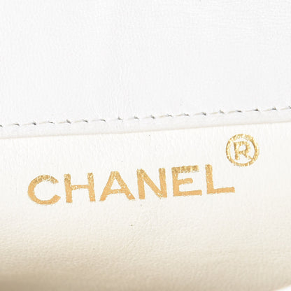 Chanel Lambskin Quilted Extra Mini Flap White 6 of 18