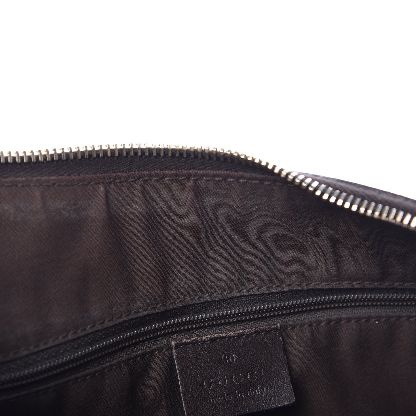 Monogram Large D Gold Hobo Dark Brown