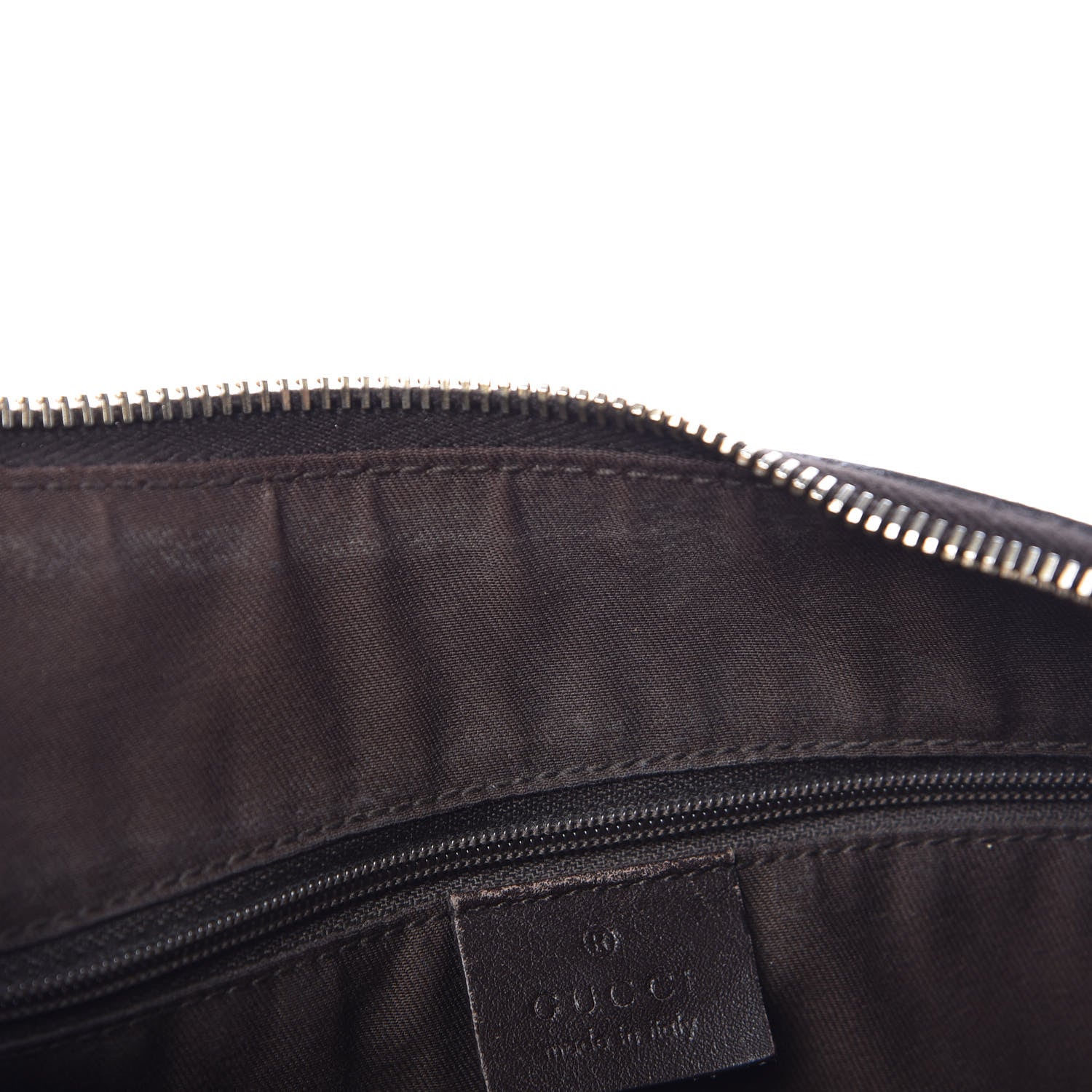 Gucci Monogram Large D Gold Hobo Dark Brown 9 of 23
