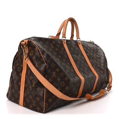 Louis Vuitton Monogram Keepall Bandouliere 55 2 of 9