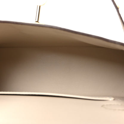 Hermes Epsom Mini Horseshoe Kelly Sellier 20 Craie Trench 5 of 10