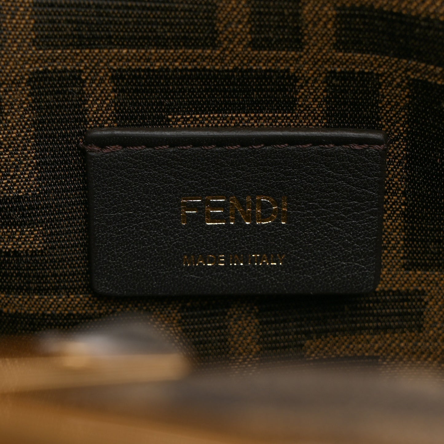 Shearling Small Fendi First Midnight