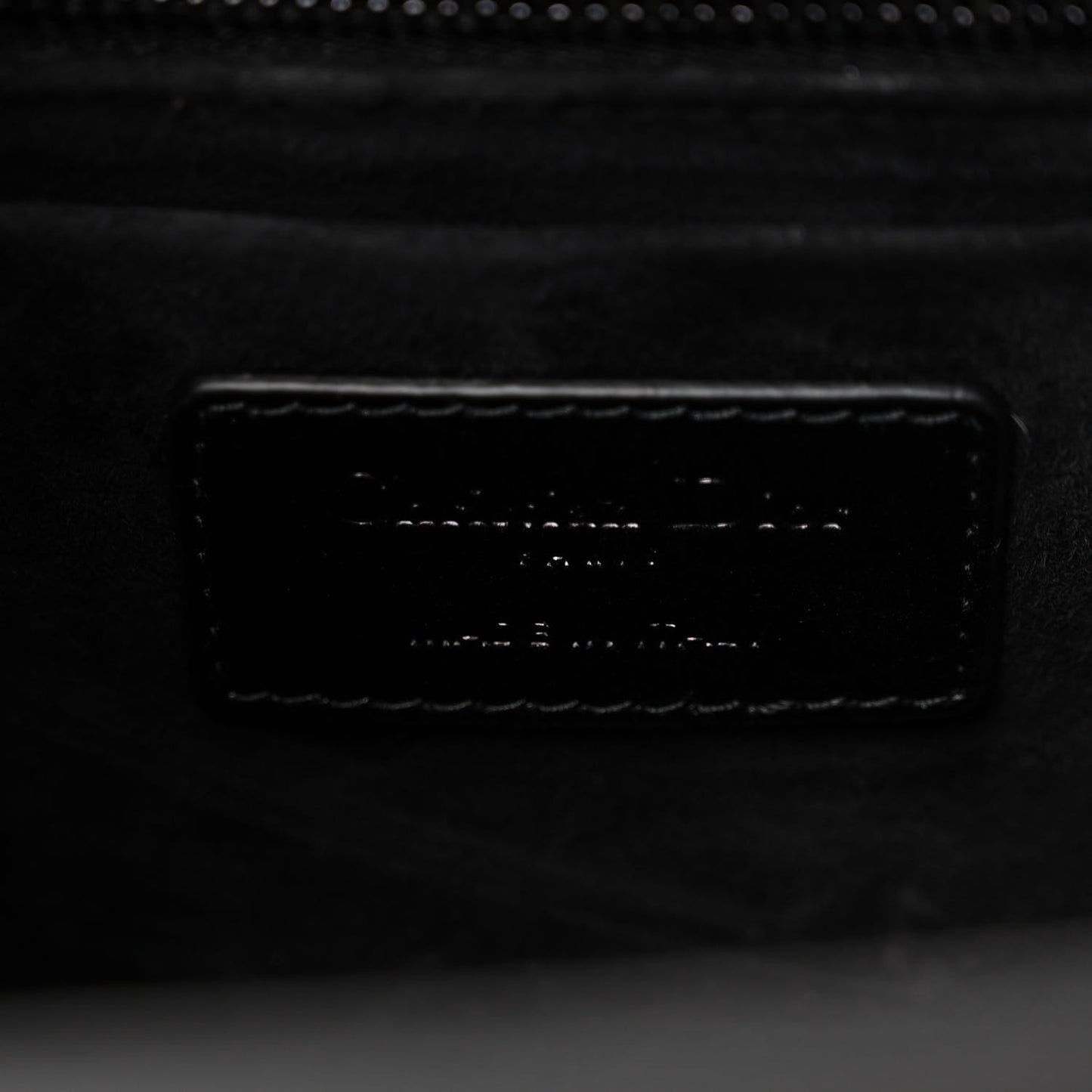 Calfskin Cannage Small The Lady 95.22 Black