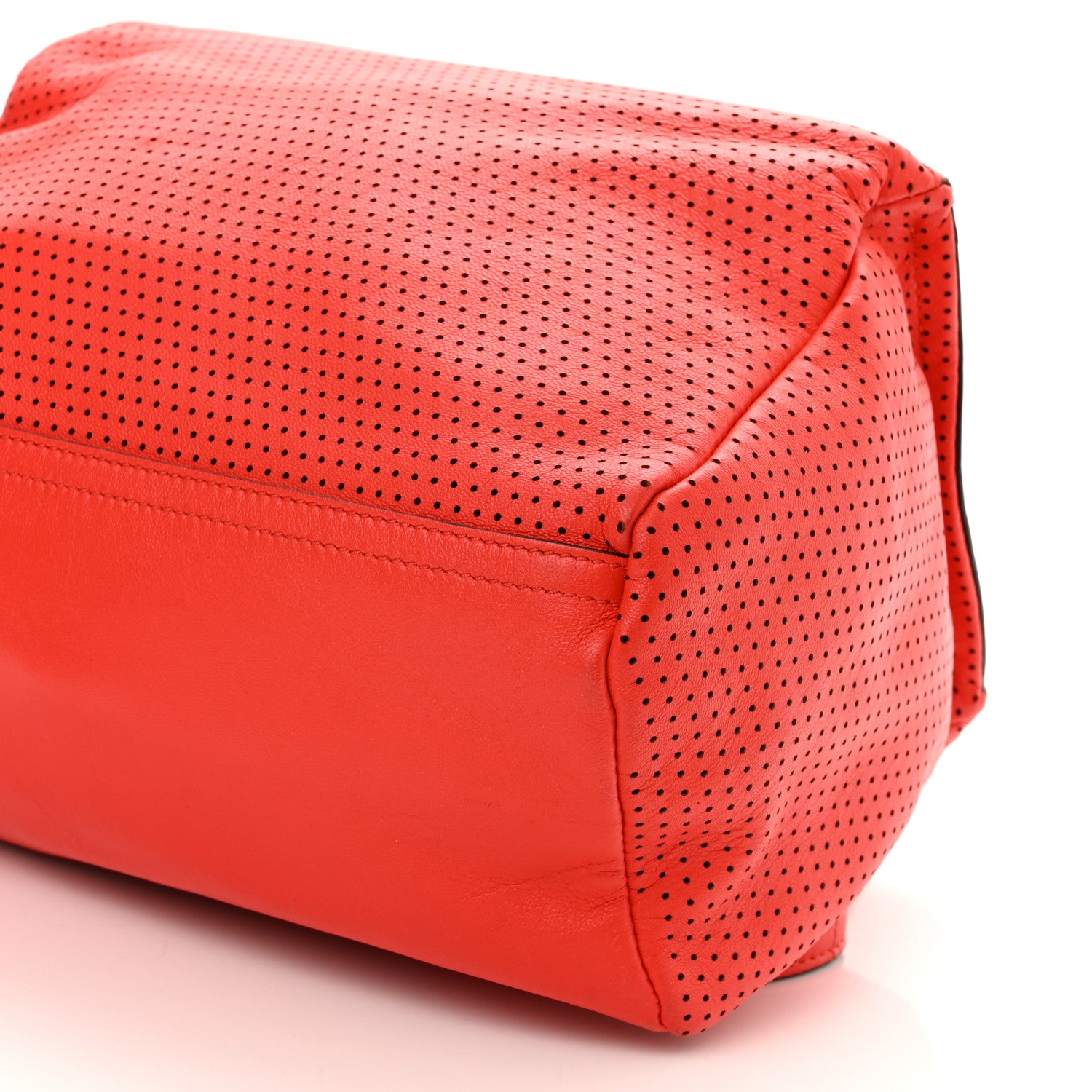 Givenchy Lambskin Perforated Small Pandora Pop Red 10 of 11