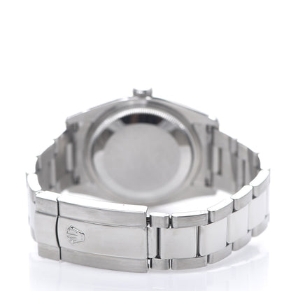 Rolex Stainless Steel 36mm Oyster Perpetual Datejust Watch Silver Roman 116200 3 of 5