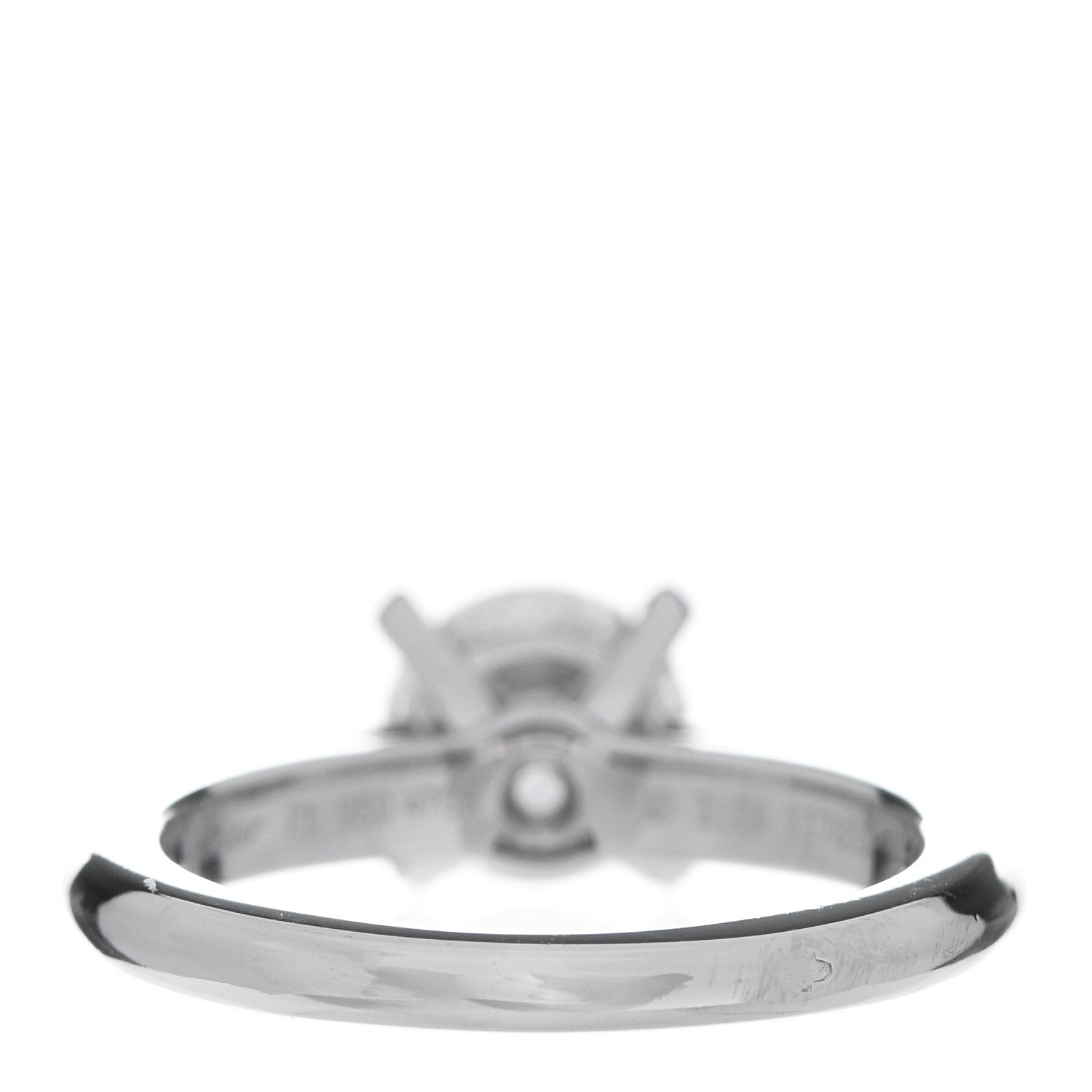 Cartier Platinum Diamond 1.06ct Solitaire 1895 Engagement Ring 47 4 4 of 7