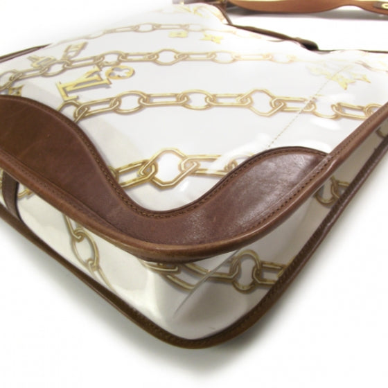 Monogram Charms Musette White
