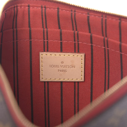 Louis Vuitton Monogram Neverfull MM GM Pochette Cherry 6 of 8