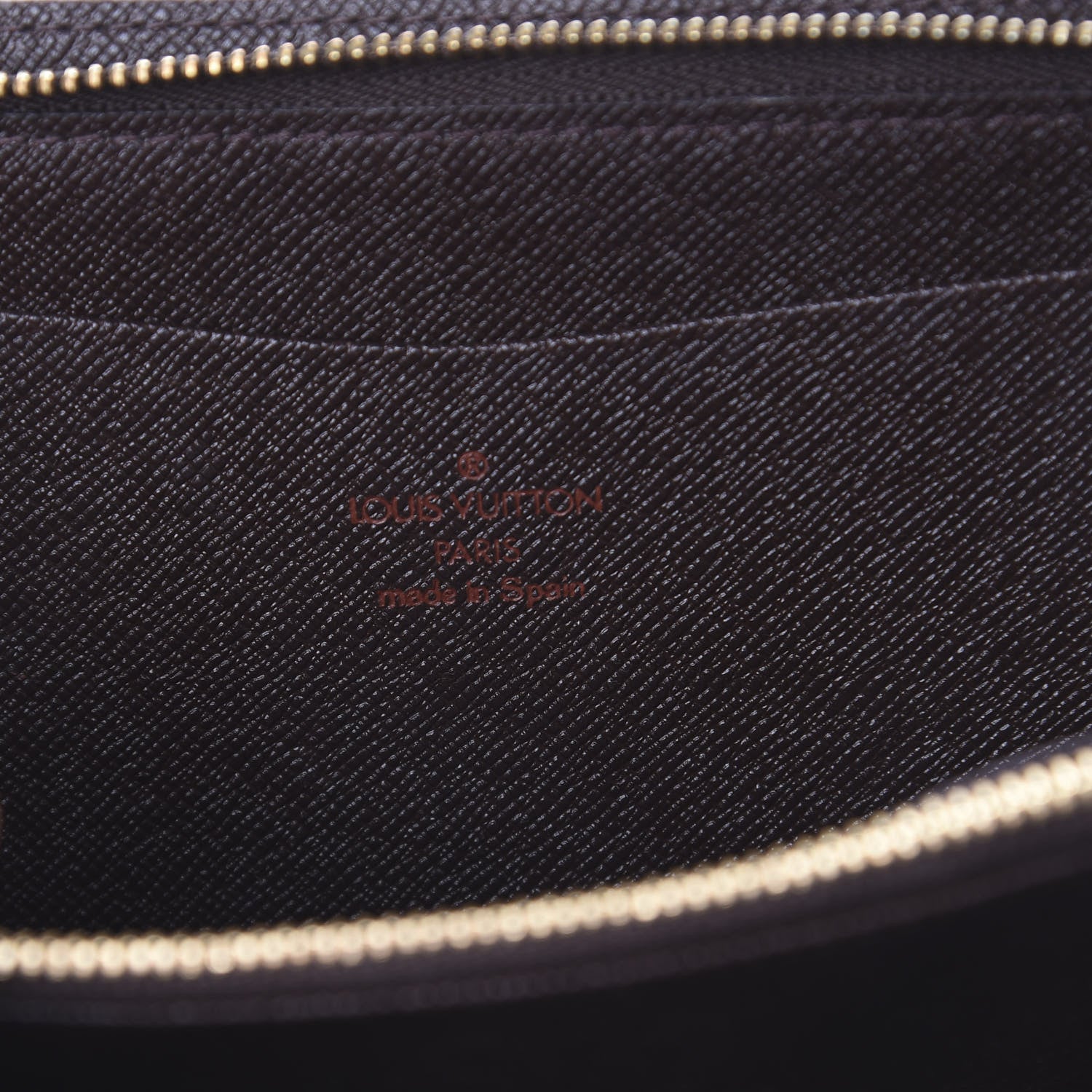Louis Vuitton Damier Ebene Porte-Monnaie Zippy Wallet 5 of 5
