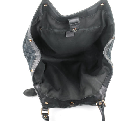 Gucci Monogram Large Sukey Tote Black 5 of 7