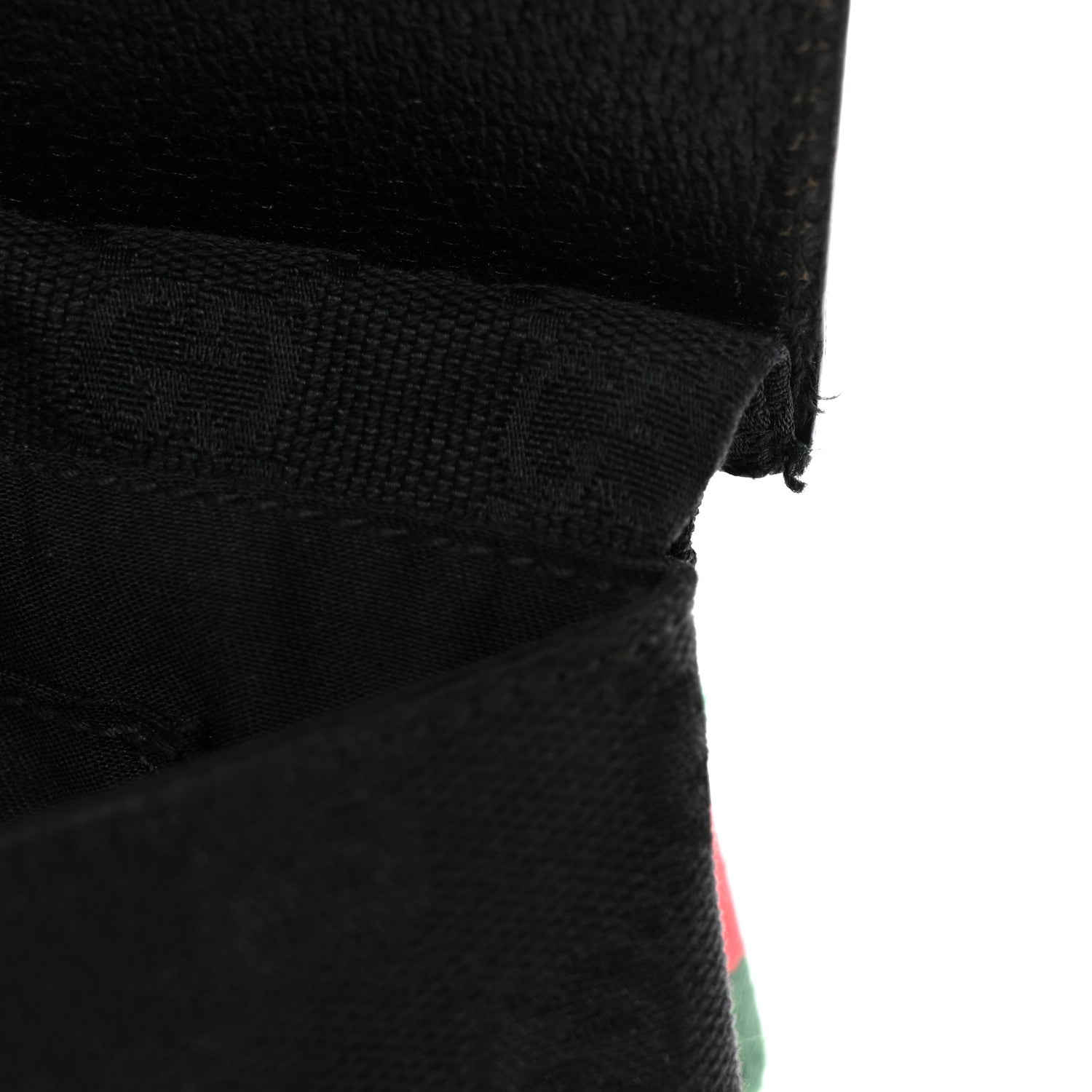 Gucci Monogram Web Belt Pouch Bag Black 14 of 14