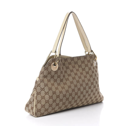 Gucci Monogram Medium Eclipse Shoulder Bag Off White 3 of 17