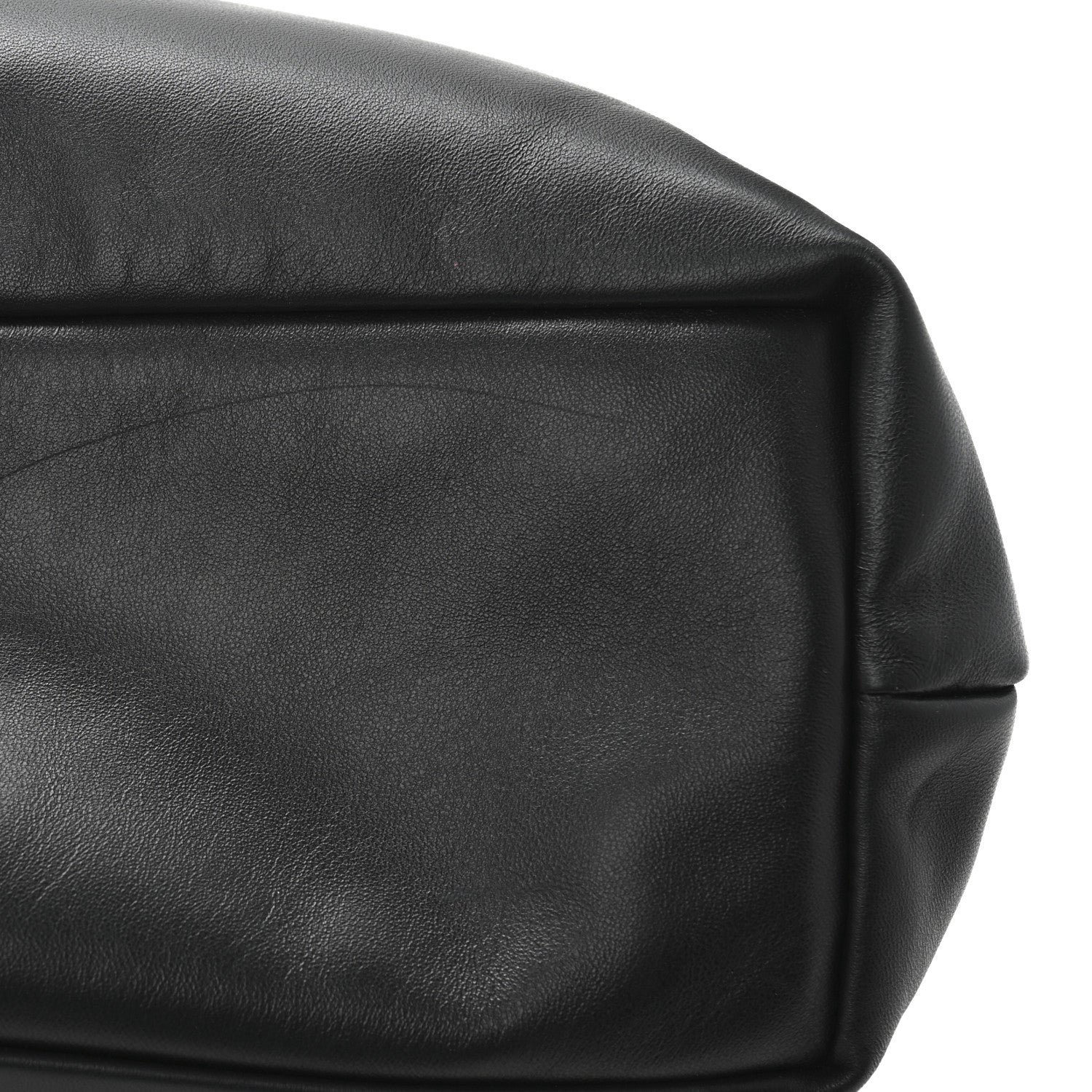 Mansur Gavriel Lambskin Cloud Clutch Black Flamma 12 of 12