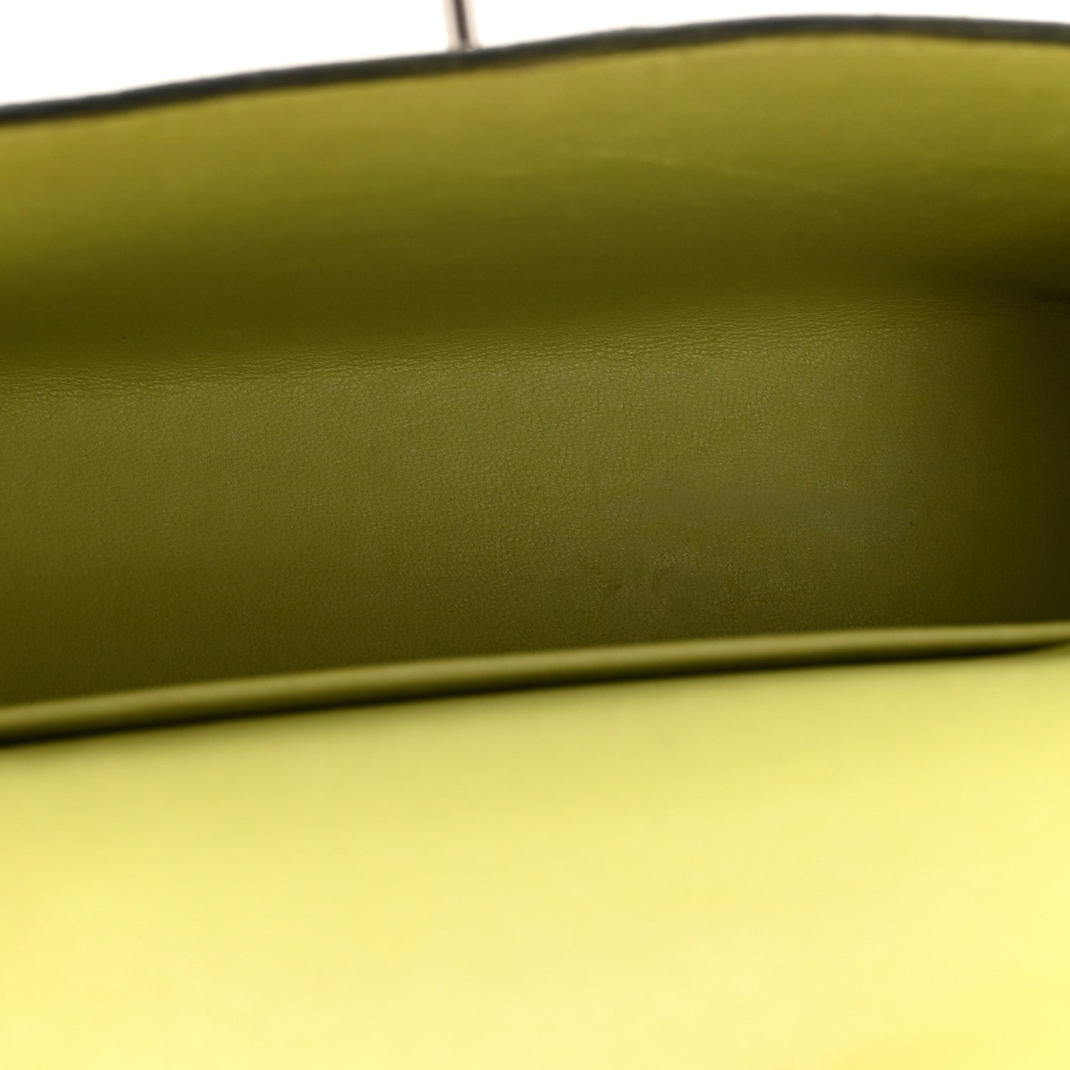 Hermes Chevre Mysore Mini Kelly Sellier 20 Jaune Bourgeon 5 of 14