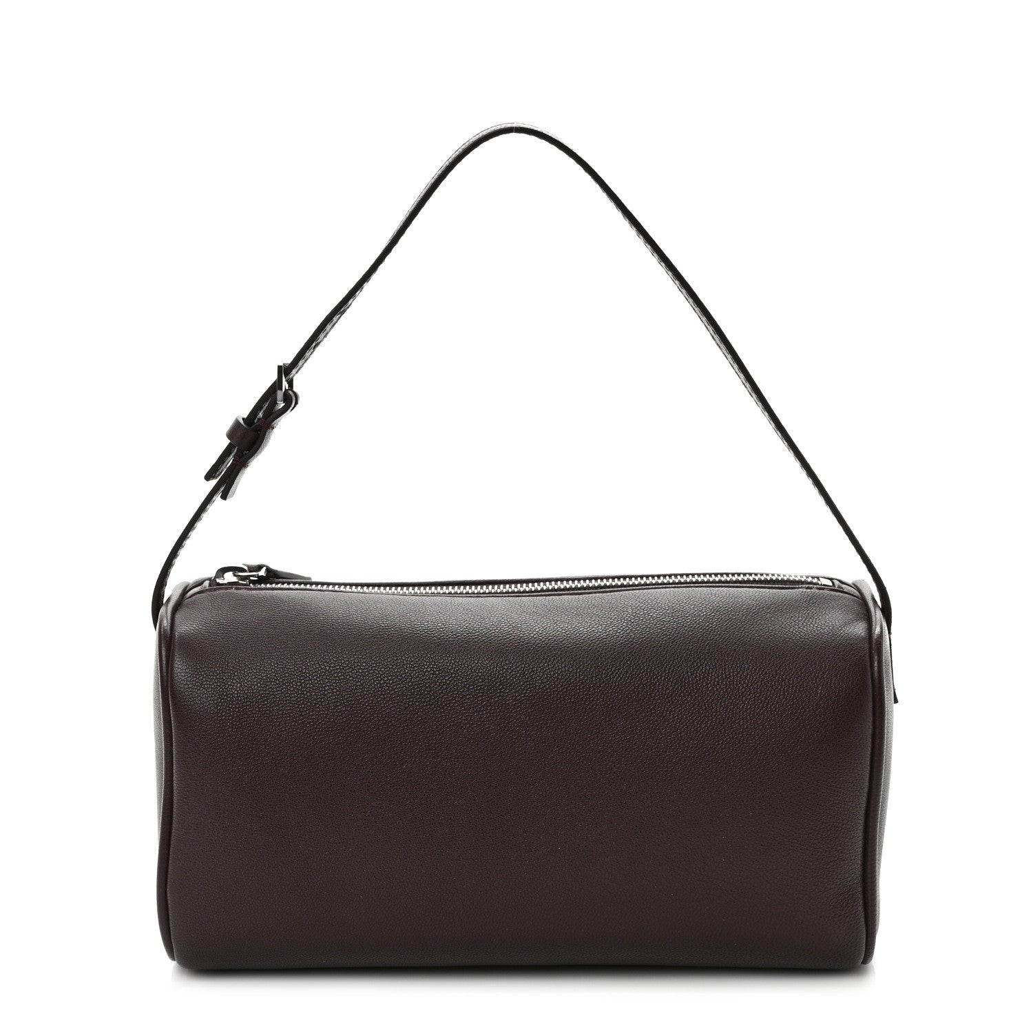 The Row Calfskin 90's Bag Eggplant 1 of 8