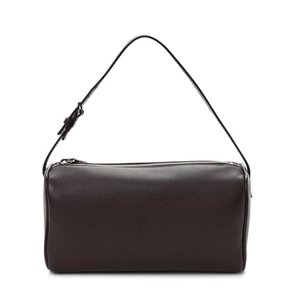 The Row Calfskin 90's Bag Eggplant 1 of 8