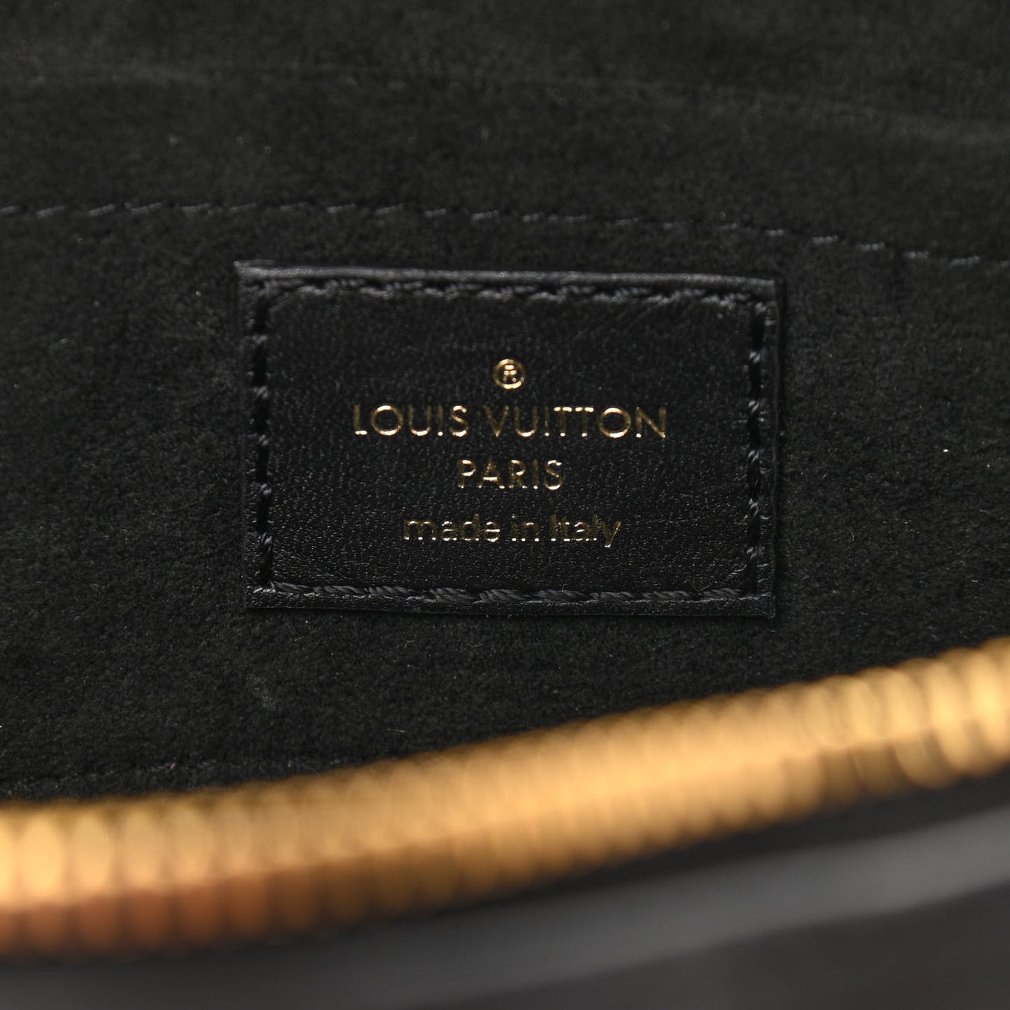 Calfskin New Wave Heart Bag Black