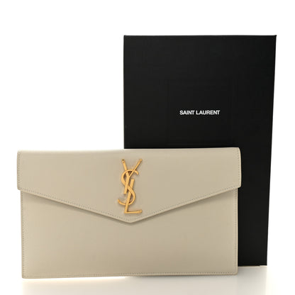 Saint Laurent Grain De Poudre Uptown Pouch Crema Soft 7 of 7