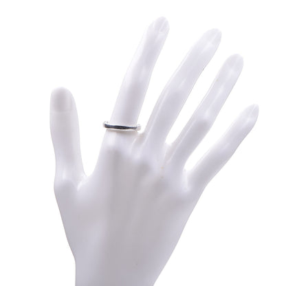 David Yurman Sterling Silver 3mm Cable Classics Band Ring 54 7 2 of 4