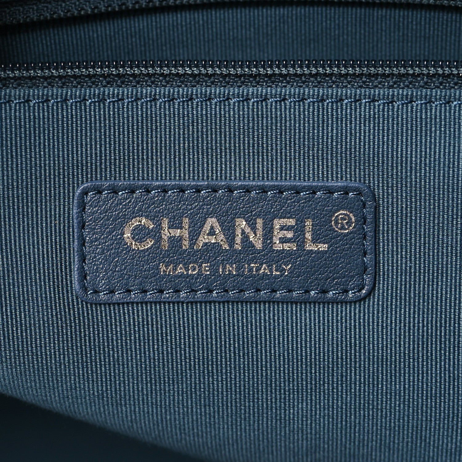 Chanel Denim Small Deauville Tote Light Blue 7 of 11