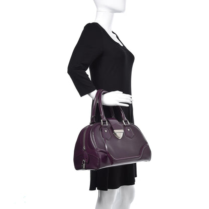 Louis Vuitton Epi Bowling Montaigne GM Cassis 2 of 8