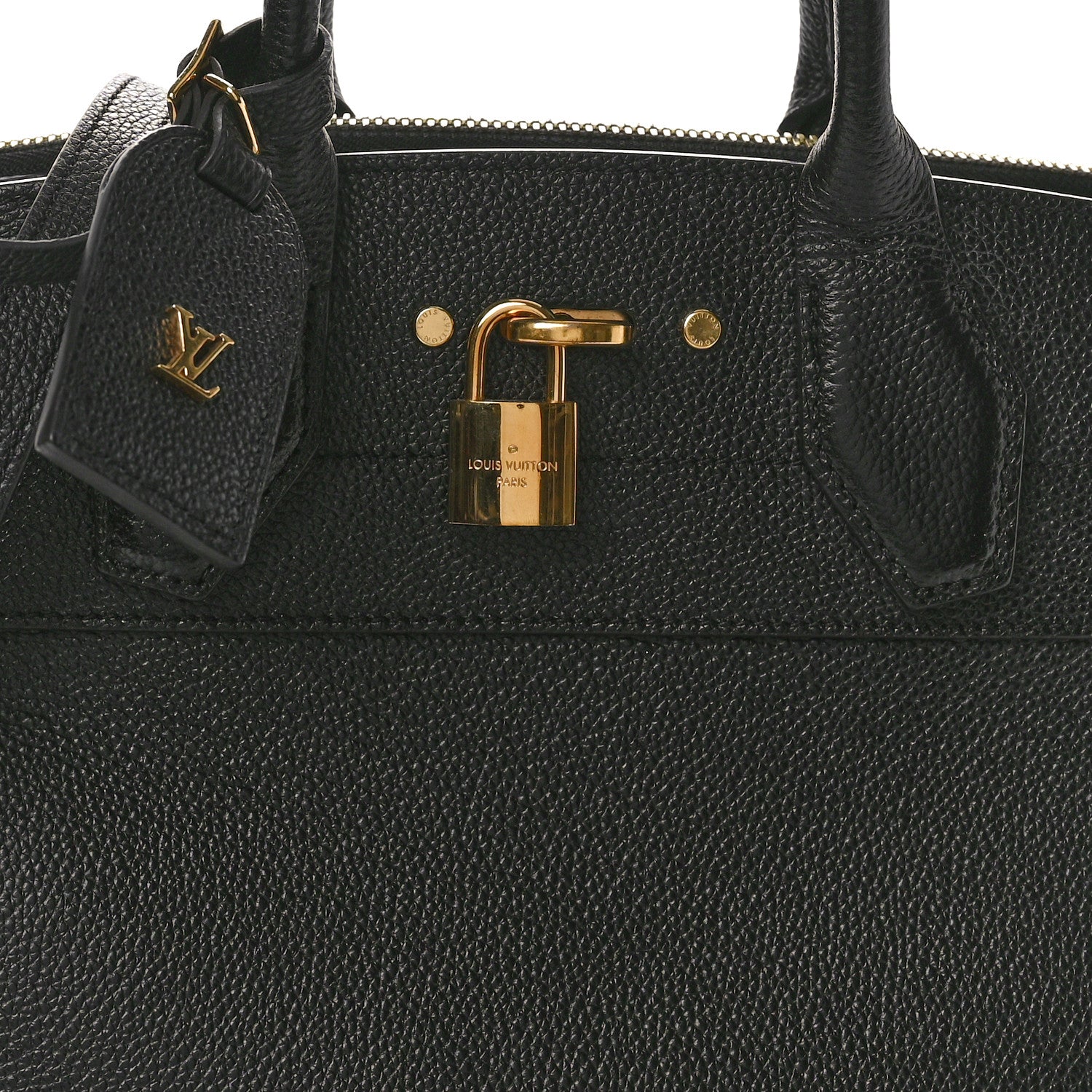 Louis Vuitton Taurillon City Steamer PM Black 7 of 11