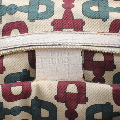 Gucci Monogram Medium Jolicoeur Tote White 7 of 7
